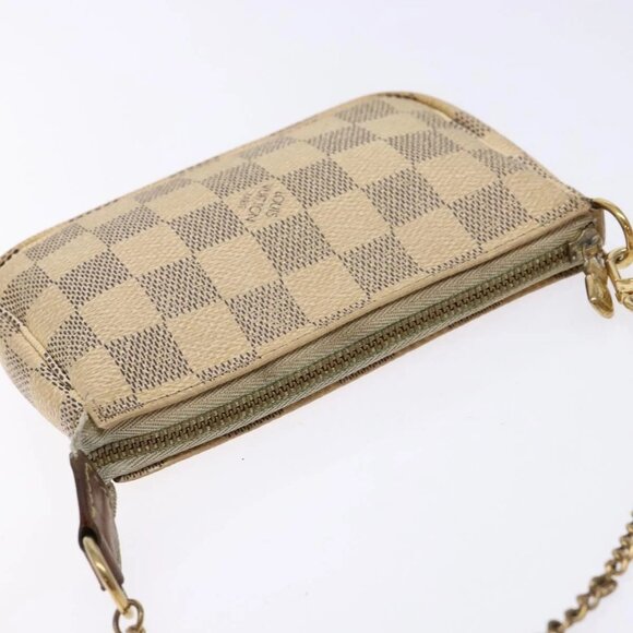 LOUIS VUITTON Damier Azur Mini Pochette Accessoires Pouch - Picture 8 of 16
